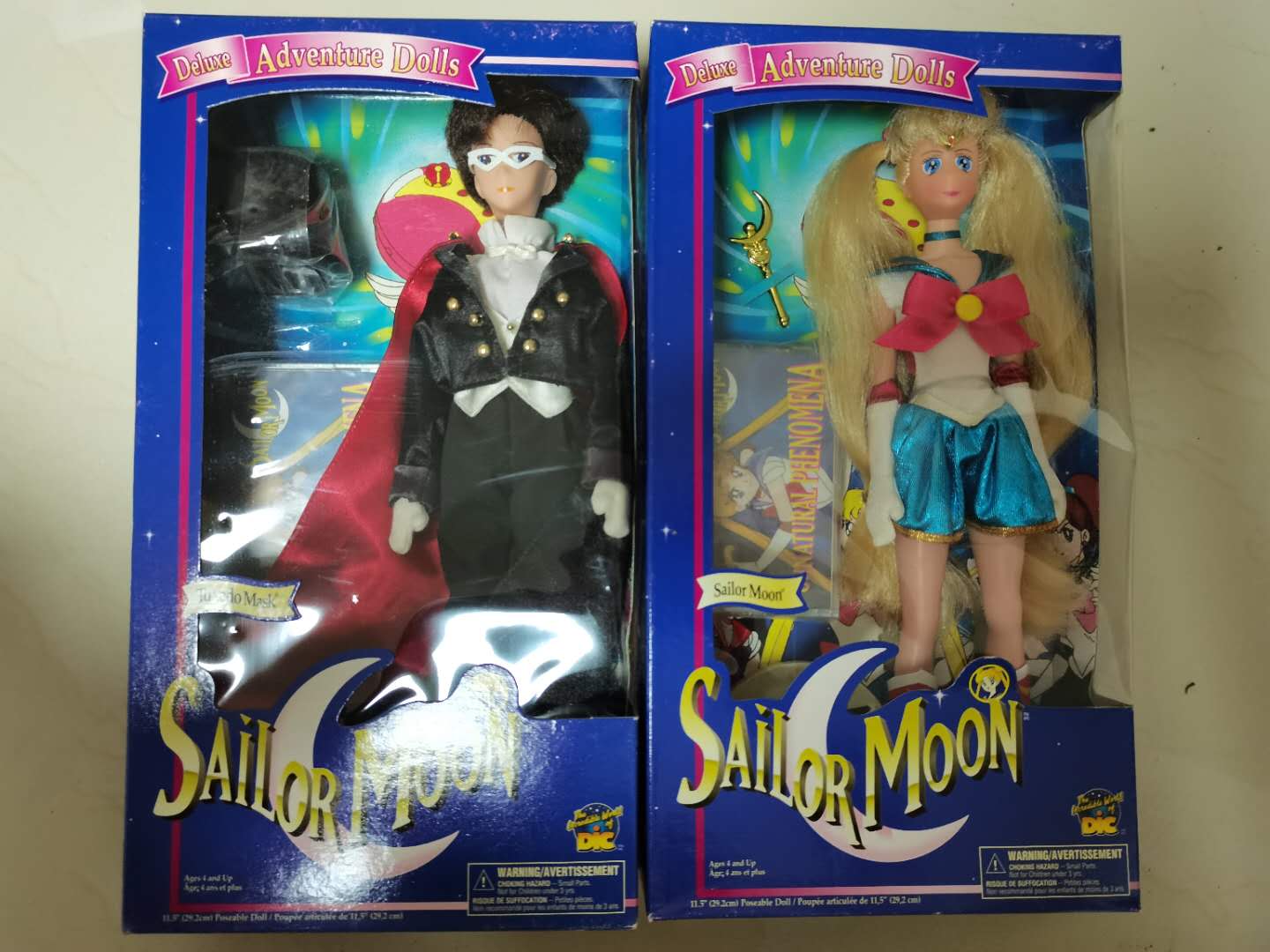 Genuine Sailor Moon Doll Six points Barbie Medieval Nostalgia Doll Sailor Moon Night Dress Mask