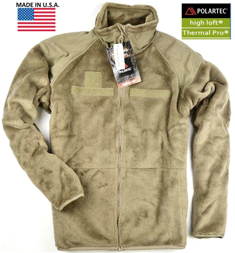 The new Polartec Scorpion W2 GEN III L3 fleece jacket for the U.S. military is windproof and warm