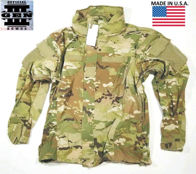 U.S. military version OCP SCORPION W2 Scorpio GEN III L5 soft shell jacket waterproof and windproof