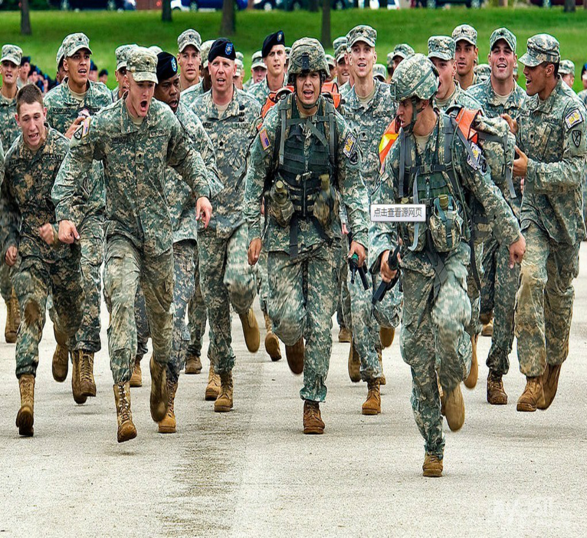 Spot American original brand new-military version of Lu Jun ACU camouflage ordinary flame retardant combat uniforms combat pants