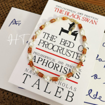 I Have You or Not Series Early Spring Qixia Mountain Natural Freshwater Baroque High-Light Bead Necklace Collarbone