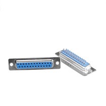 2 rows of 25 holes welding head connecting head female head 25 plug connector welding wire head connector DB25 and mouth