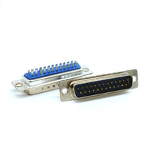 2-row 25-pin welding head connecting head 25-plug connector welding wire head connector DB25 and head-on-head