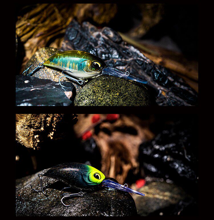 Дорожные суб- приманки ravencraft鸦语路亚饵小胖子crank掘进者远投溪流水库竞技假饵