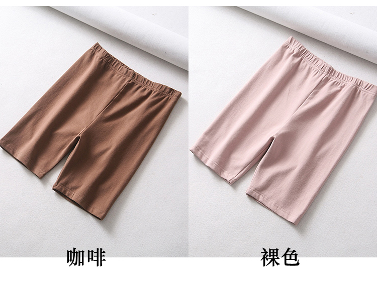 Châu Âu và Hoa Kỳ Jin Xiaomei với đoạn văn thể thao hoang dã cưỡi quần short INS siêu lửa bó sát co giãn năm quần nữ thủy triều - Quần tây thường quần legging bầu