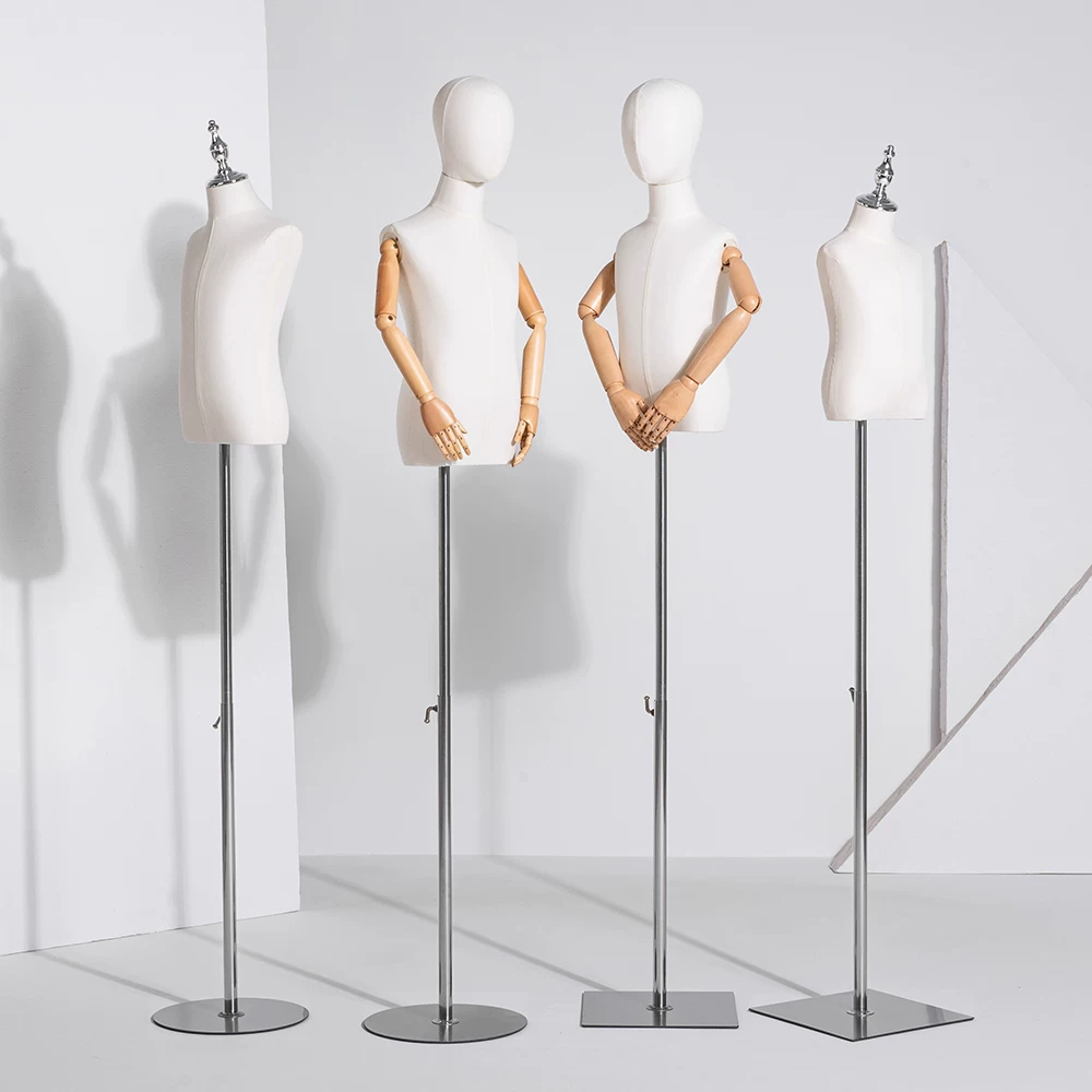 Детская манекен-голова, плиссированная юбка в полный рост, ободок для головы, стойка для мужчин и женщин, детская одежда