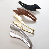 American Style Food Clip 304 stainless steel Barbecue Nip Hot Pot with vegetable nip Bed bread Steamed Bread Bungalow