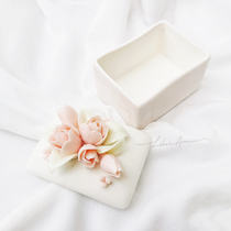 Libri Amici selected jewelry box Ceramic storage box One thing one picture ornament export sample welfare to pick up leakage