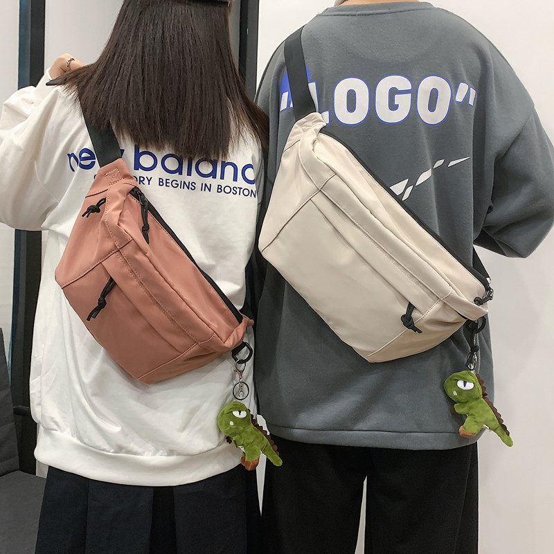 Summer Men's Chest Bag Ins Tide Students Sports Single Shoulder Bag Street Trend Day Ensemble Diagonal Satchel Women's purse