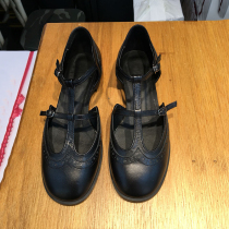 Niche ~ ~ Personality and cool handsome retro doll flat shoes