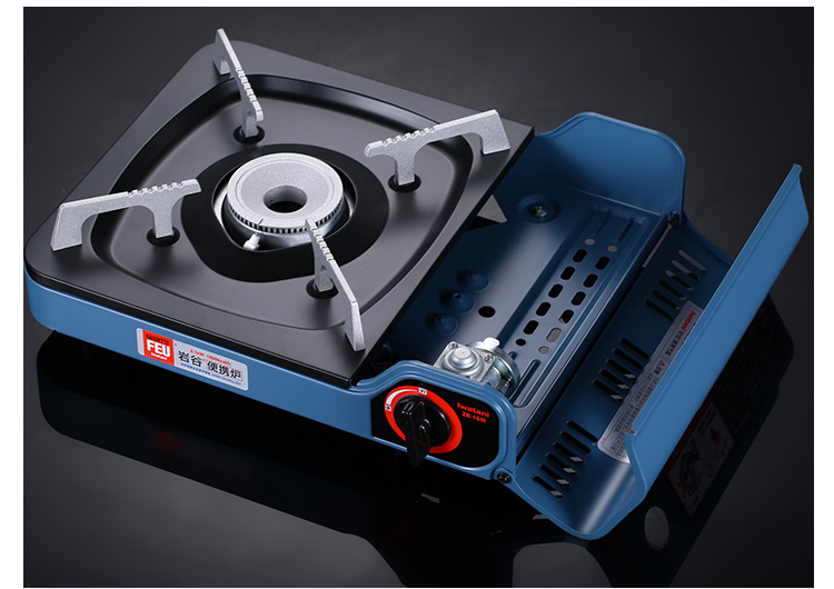 Iwatani ngoài trời xách tay thẻ lò lò từ bếp gas bếp lò gia đình hoang dã Cas Gas bếp gas - Bếp lò / bộ đồ ăn / đồ nướng dã ngoại quạt khò bếp than