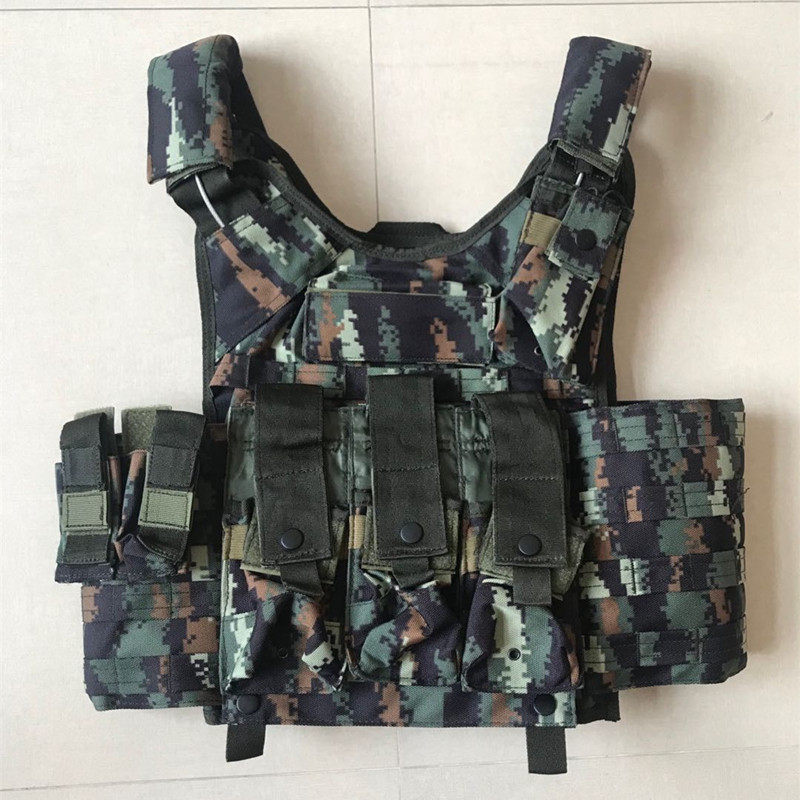Tactical vest weight-bearing steel plate training vest is convenient and quick to remove and remove Oxford cloth waterproof fabric, wear-resistant and not decolorized