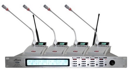 Shuo Soundtrack Four Wireless Conference Microphone Microphone U4000 Wedding Show K-song Microphone