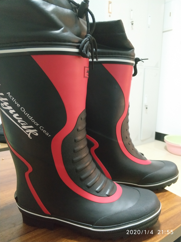 雨鞋男秋冬加绒保暖免费试穿怎么样，当生日礼物好不好呢,第3张