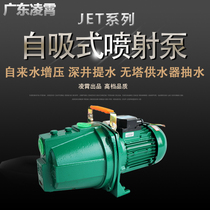 Guangdong Lingxiao JET100 150 750 1000W tap water pressurized pumping well water jet self-priming clean water pump