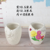Handmade sáng tạo DIY khuôn trắng tô màu khuôn sơn màu gốm hoa bình hoa bình vẽ graffiti - Tự làm khuôn nướng khuôn rau câu trung thu Tự làm khuôn nướng