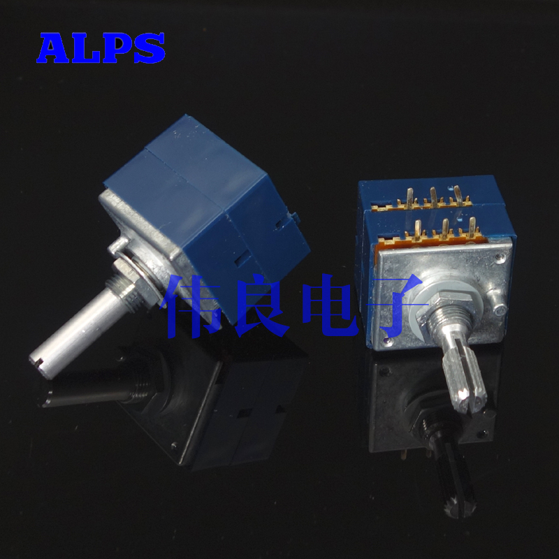 Promotion ALPS Japan original type 27 potentiometer has 10K 20K 50K 100K 250K 500K