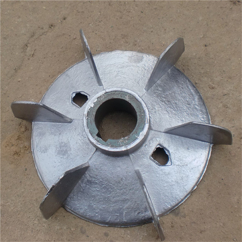 Motor aluminum fan blade 80 aluminum core heat dissipation fan leaf 100112132160180250315