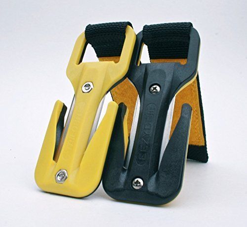 Eezycut Cut Wire Knife Rubber Diving Wrap Bag Yellow Black Diving Accessories