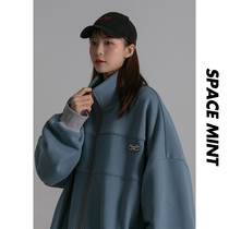 Mint Planet New Spring and Autumn Jacket Female Korean Tide Reflective Loose Lazy Wind Sports Student Casual Jacket