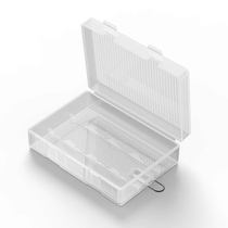 26650 battery box 4-pack storage box storage box storage box new transparent PP waterproof protective box