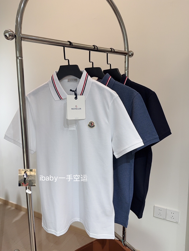 Domestic In-Stock Items/Moncler New Men's Polo Short-Sleeve Genuine Discount Purchasing Service