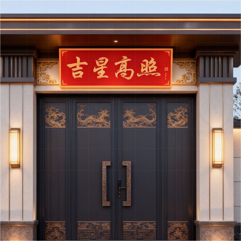 Extra Large Good Luck 60X24 50X 20cm Acrylic Door Sticker for Shops, Offices, New Homes, and Front Doors Extra Large Good Luck 60X24 50X 20cm Acrylic Door Sticker for Shops, Offices, New Homes, and Front Doors