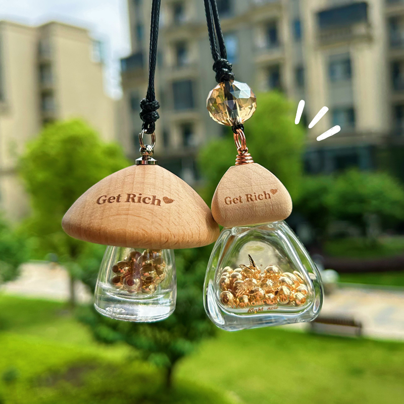 Small Glass Jar for Storing Gold Coins, High-End Storage Bottle, Transparent Small Glass Bottle, Sealed Jar, Exquisite Collection Bottle