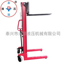 Taixing Yongding Hydraulic Forklift 2 Tons Manual Hydraulic Stacker Truck 1 6m Hydraulic Stacker Forklift Truck