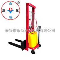 1 ton 1 5 ton semi-electric stacker truck Simple electric vehicle Battery electric 16 m hydraulic stacker truck