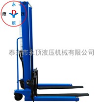 Yongding Hydraulic 3 Tons 1 6 Meters Manual Hydraulic Stacker Truck Lifter Forklift Stacker Loading and Unloading Truck