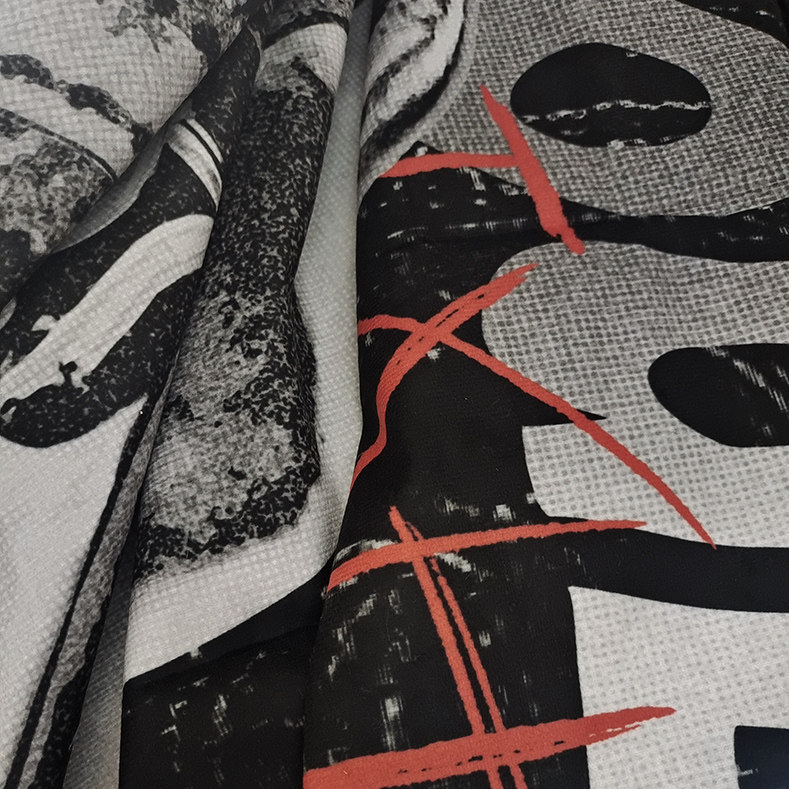 Гобелен 坏血统皮带骷髅摇滚海报机车原创挂布暗黑酒吧店铺punk背景布装饰