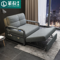 Single sofa bed folding dual-use living room multi-functional retractable small apartment 2021 new net red home