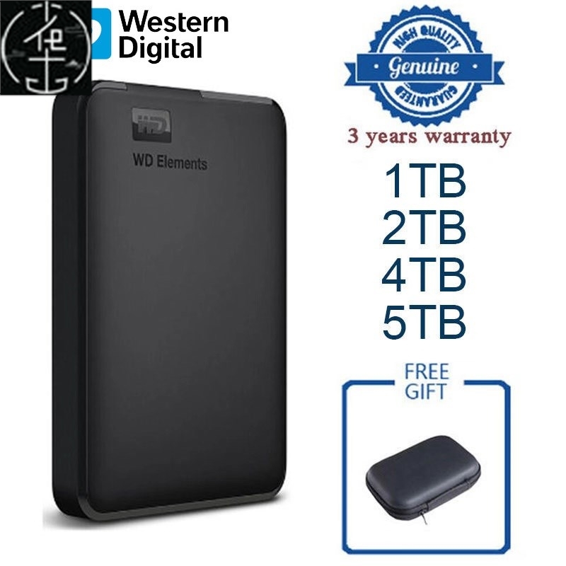 Elements 5TB Portable External Hard Drive Disk USB3 0 HDD-Ta