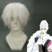 Short -sakata gintoki anime cosplay tóc trắng tinh khiết - Cosplay bộ đồ cosplay