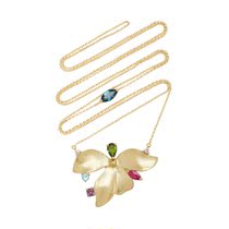 Tax Carolina Neves Almare 18K multi necklace 2021 new autumn winter ladies