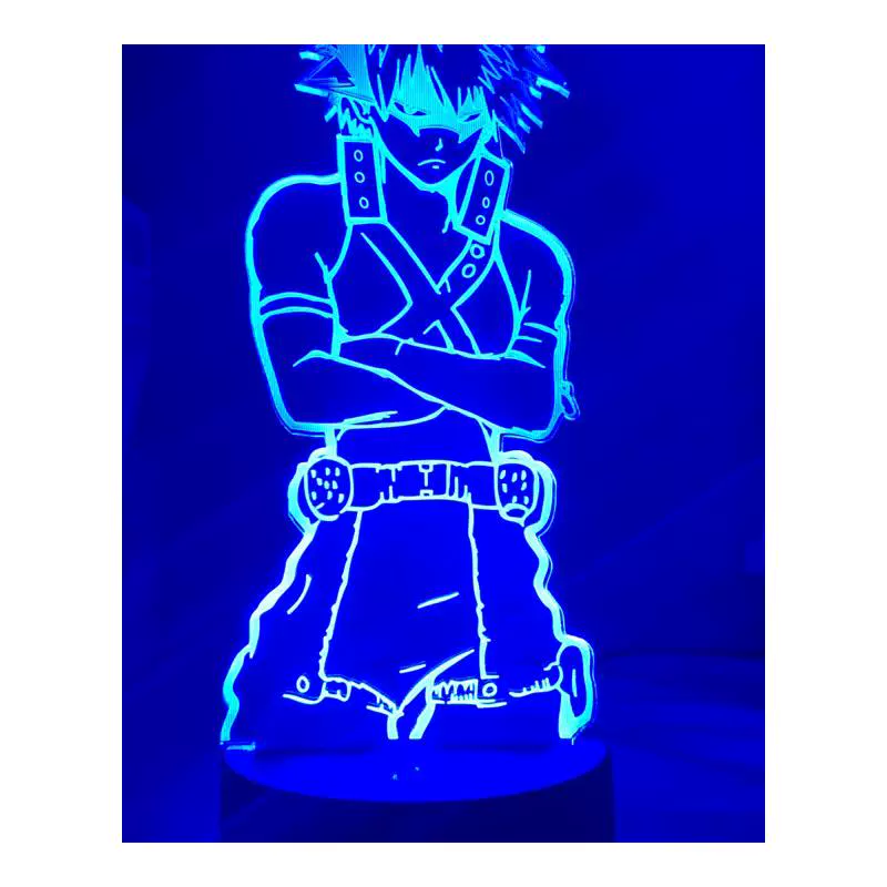 Светодиодная ночная лампа персонаж My Hero Academia Катсуки Бакуго Фигура K