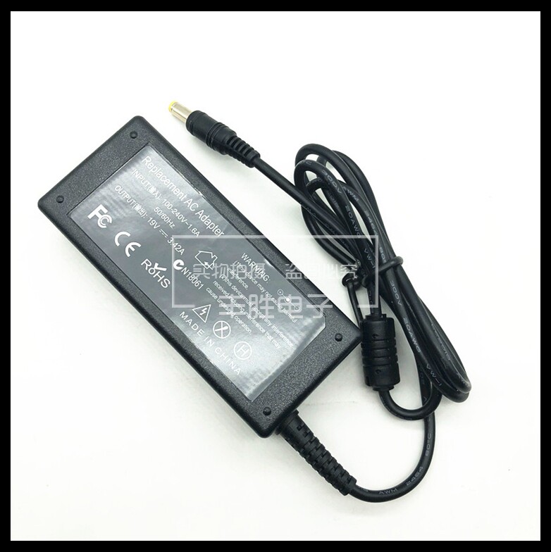 Suitable for Acer 65W Netbook Power Adapter 19V3 42A Charger 5 5*1 7