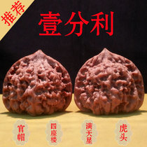 Lai Shui Sanhe Wen play walnut selection Lion head official hat starry hand handle large size collectible level