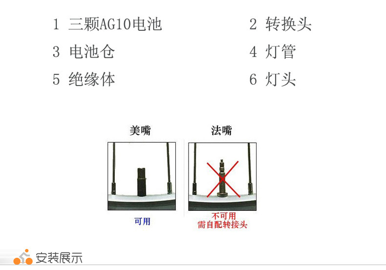 Eclairage pour vélo PHILLIPS - feux de Valve - Ref 2398207 Image 13