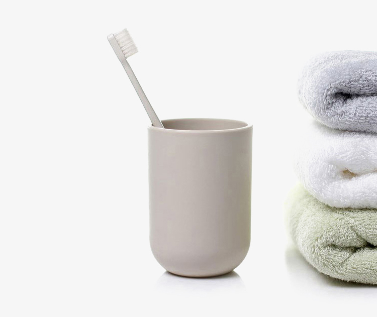 Nước súc miệng đơn giản Edo cốc đánh chén cốc rửa nhà - Tách bình nước thủy tinh