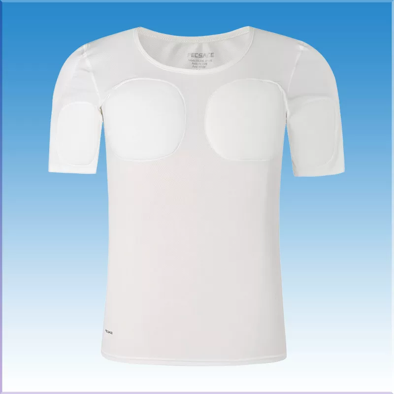 Искусственный мужской торс, невидимая футболка, slim fit, с коротким рукавом, косплей