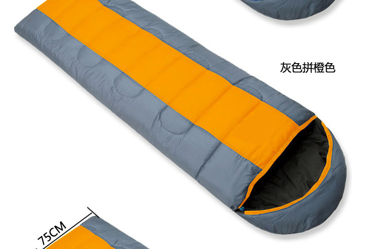Túi ngủ dành cho người lớn du lịch ngoài trời mùa thu và mùa đông dày trong nhà nghỉ trưa cắm trại hoang dã đôi đơn bẩn túi ngủ bông túi ngủ văn phòng travelgear