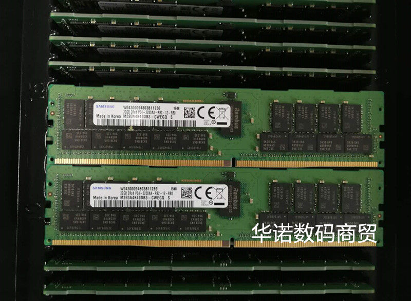 Samsung 32G 2RX4 X8 X8 PC4-3200AA DDR4 3200 REG ECC RDIMM server memory