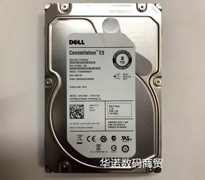 DELL R520 R620 R720 R730 R740 R740 disc 2T 2TB 7 2K SATA 3 5
