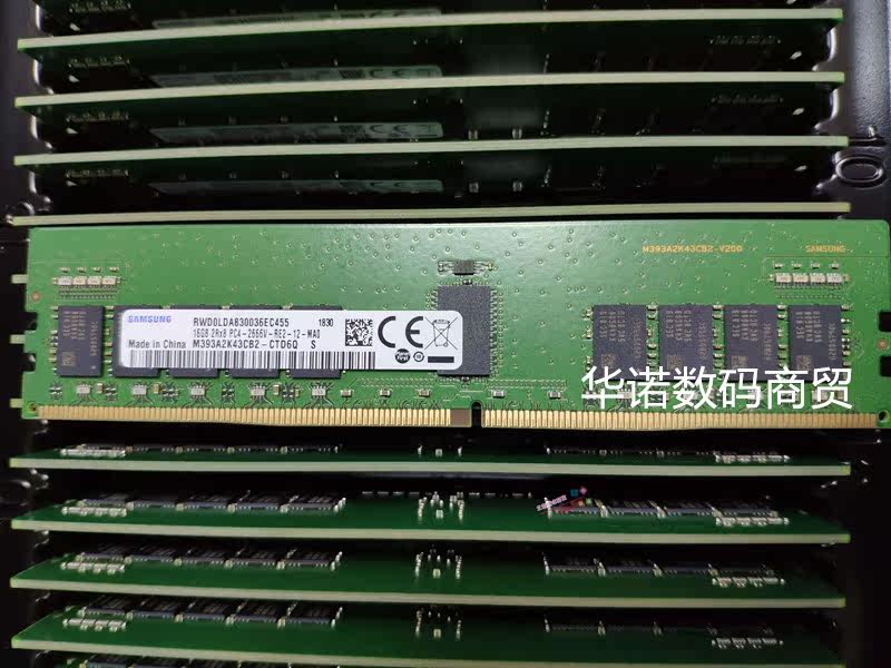 Samsung brand new DDR4 16G 1RX4 2666 server memory M393A2K40BB2-CTD