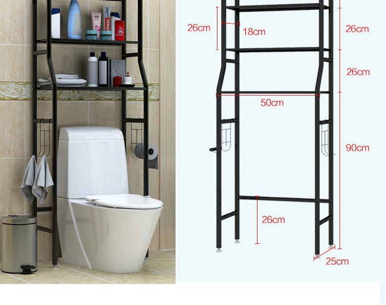 dây đèn led không nháy [Cửa hàng bách hóa Tân Cương] phòng tắm giá treo tường nhà vệ sinh sàn nhà vệ sinh miễn phí đấm lưu trữ lưu trữ giá - Thiết bị sân khấu đèn led nháy theo âm thanh