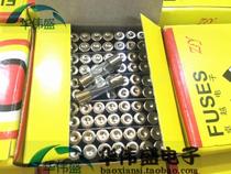 5 * 20 Fast breaking insurance tube 0 250V 5A 1A 2A 2A 4A 3A 5A 5A fuse 100PCS box