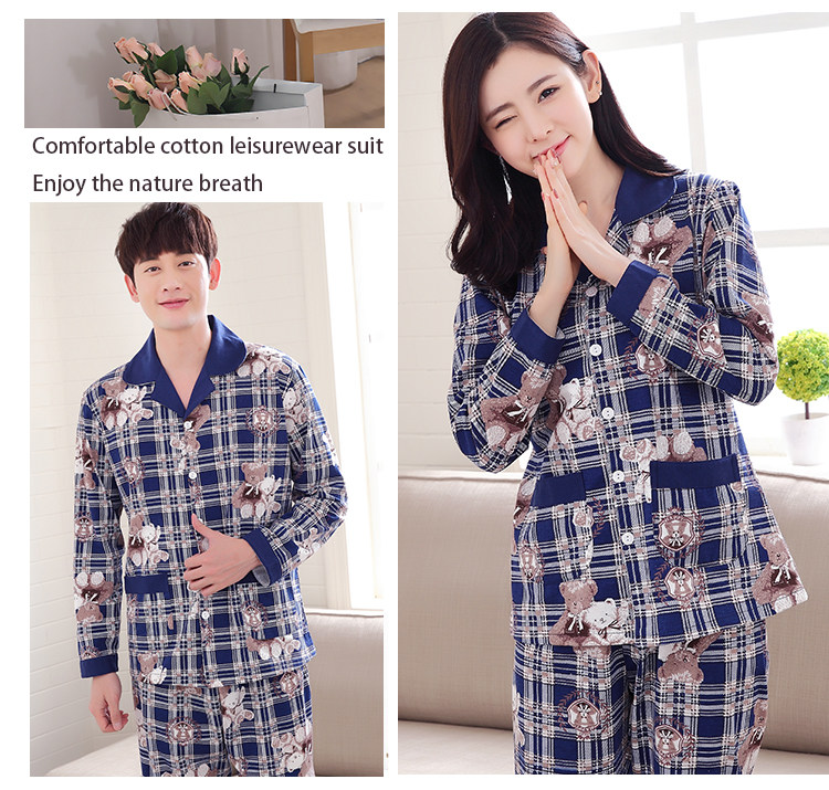 Pyjama mixte en Coton à manches longues - Ref 2988527 Image 69