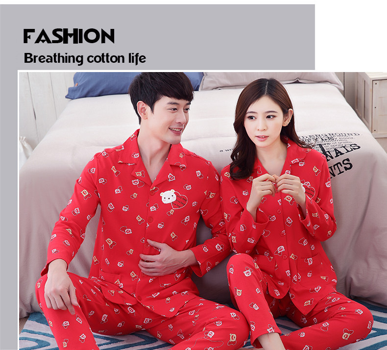 Pyjama mixte en Coton à manches longues - Ref 2988527 Image 21